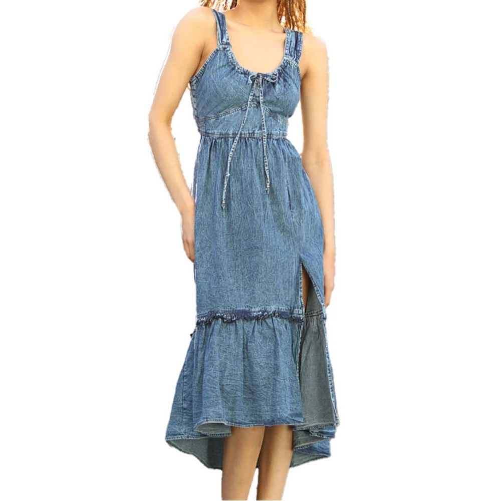 NEW Angie Clothing Denim Maxi Dress multiple sizes
